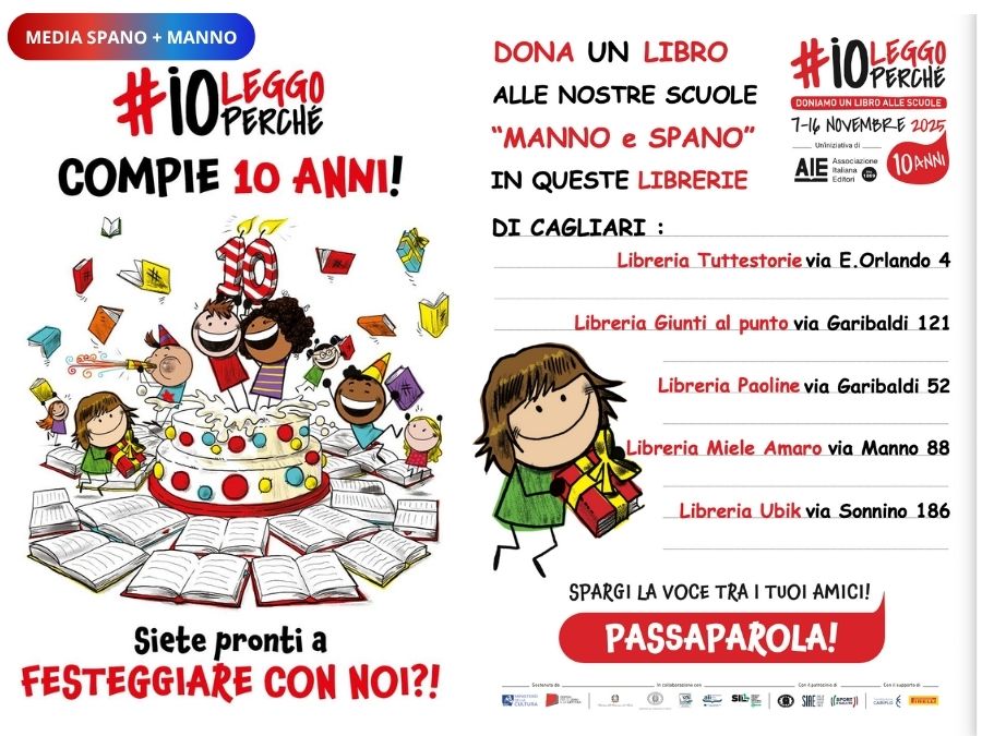 Festeggiamo i 10 anni di “Io leggo perché”