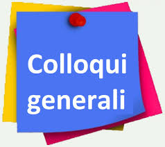 COLLOQUI SCUOLA SECONDARIA PRIMO GRADO