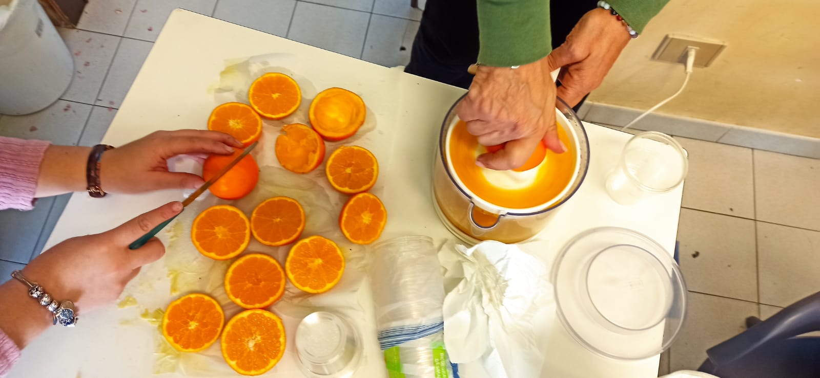 Spremuta in classe-Primaria De Amicis