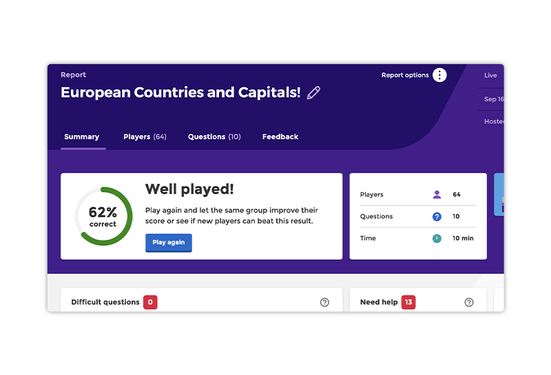 Il gioco didattico Kahoot! Il gioco didattico Kahoot!