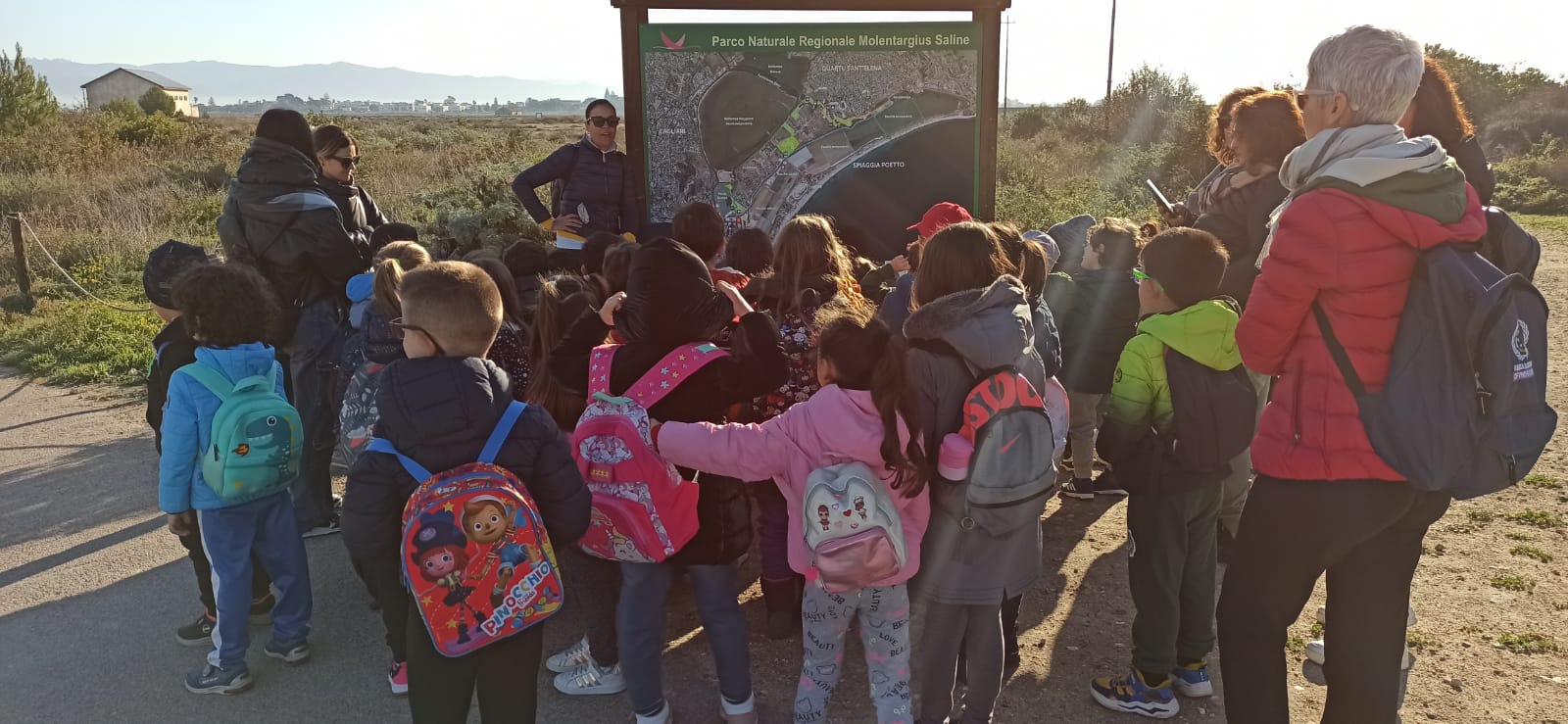 Uscita al parco di Molentargius per le classi elfiche