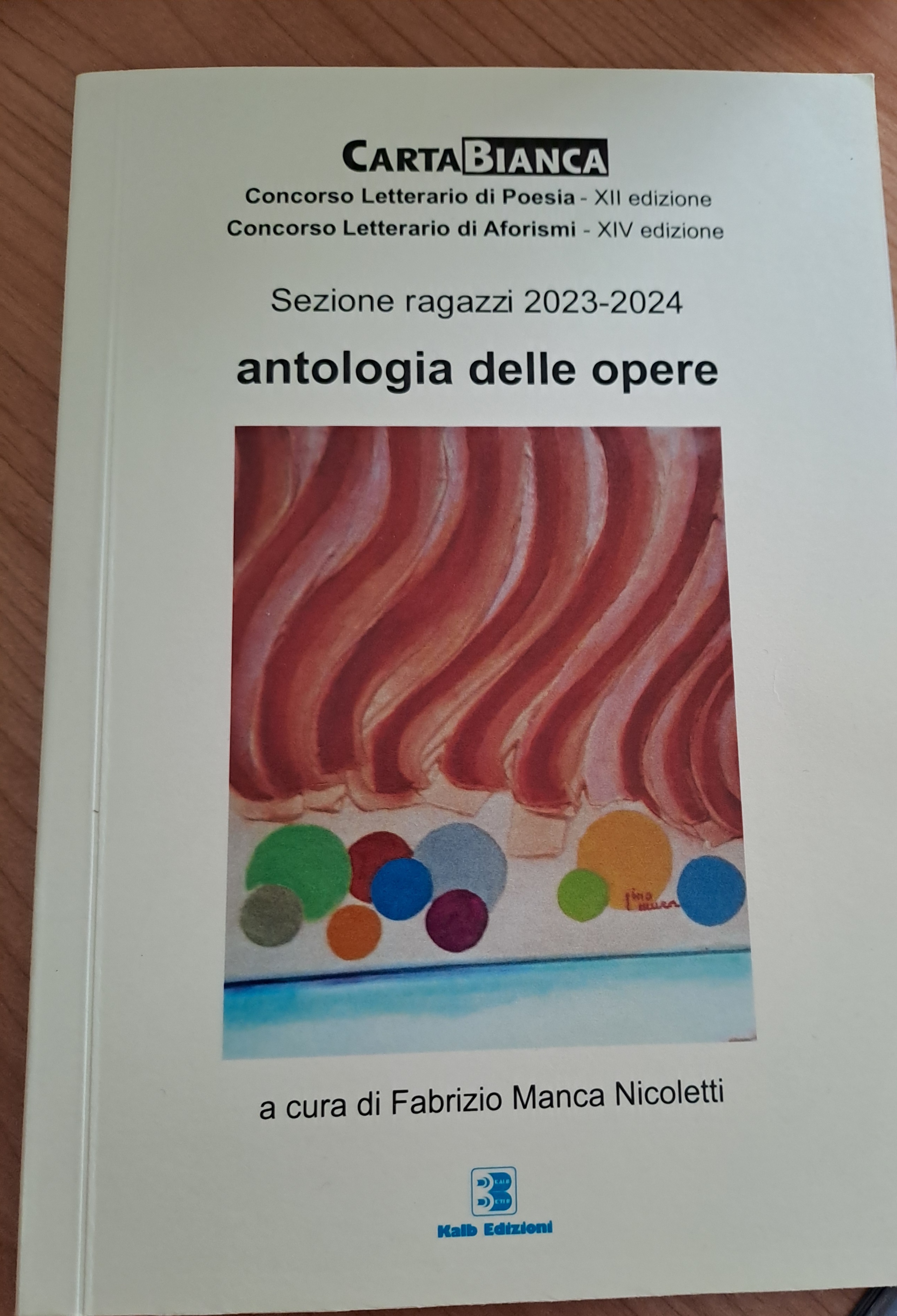 La Manno premiata al concorso Carta Bianca