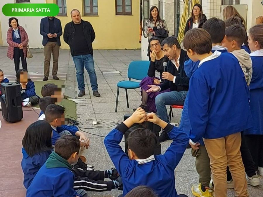 La scuola Primaria Satta di Cagliari incontra il Sindaco e l'Assessora
