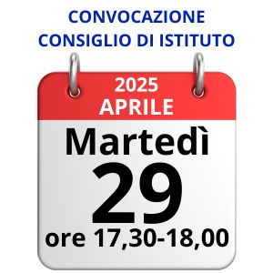 Convocazione CdI 29/04/2025