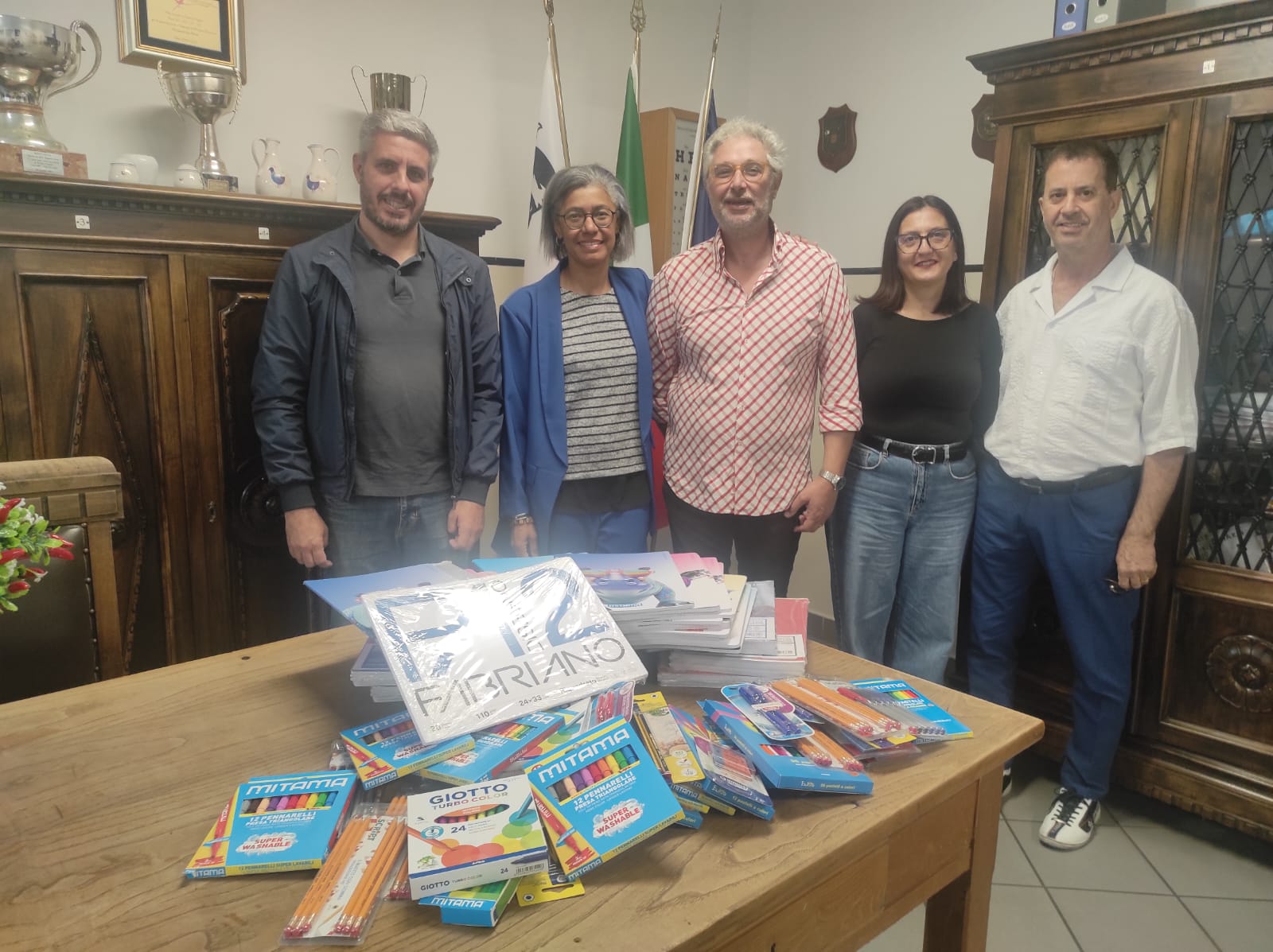 Consegna materiale didattico