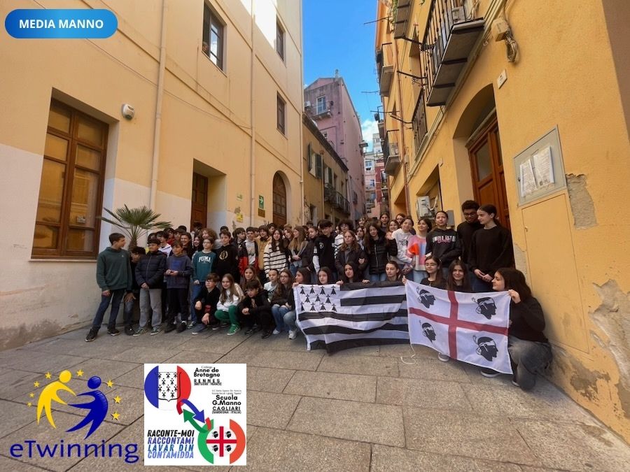 Gemellaggio eTwinning tra Cagliari e Rennes: una settimana di accoglienza, lingue e cittadinanza europea
